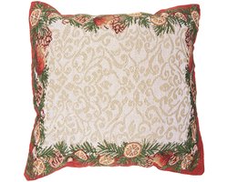 Clayre & Eef Sierkussen 45x45 cm Beige Polyester