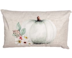 Clayre & Eef Sierkussen Overig Beige Synthetisch Pompoen Herfst decoratie