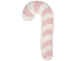 Clayre & Eef Sierkussen Zuurstok 20x40x4 cm Roze Polyester