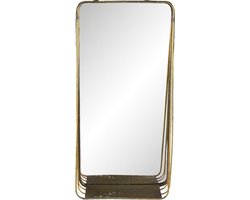 Clayre & Eef Spiegel 29x59 cm Koperkleurig Metaal