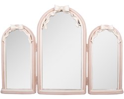 Clayre & Eef Spiegel 48x4x34 cm Roze Kunststof
