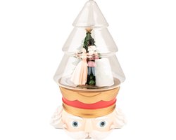 Clayre & Eef Stolp Notenkraker 15x13x24 cm Rood Groen Kunststof