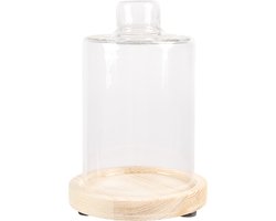 Clayre & Eef Stolp Ø 11x17 cm Bruin Hout