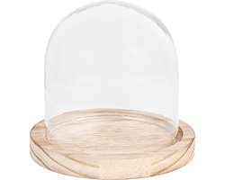 Clayre & Eef Stolp Ø 13x11 cm Bruin Hout