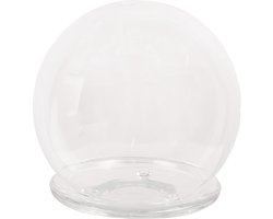 Clayre & Eef Stolp Ø 15x16 cm Transparant Glas