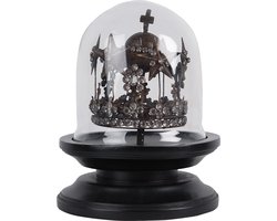 Clayre & Eef Stolp Ø 20x26 cm Koperkleurig IJzer Glas