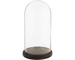 Clayre & Eef Stolp Ø 26x47 cm Zwart Hout