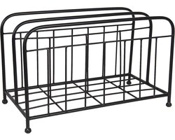 Clayre & Eef Tijdschriftenhouder 39x20x23 cm Bruin IJzer