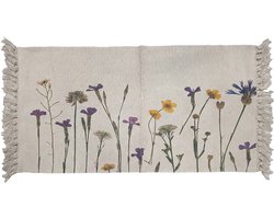 Clayre & Eef Vloerkleed Beige Katoen