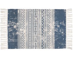 Clayre & Eef Vloerkleed Beige Katoen
