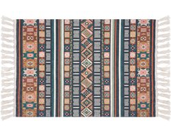 Clayre & Eef Vloerkleed Beige Katoen