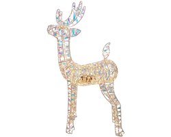 Clayre & Eef Vloerlamp Goudkleurig Kunststof