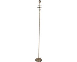 Clayre & Eef Vloerlamp Ø 18x146 cm Bruin Metaal Staande Lamp