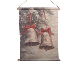 Clayre & Eef Wandkleed 55x3x75 cm Beige Textiel