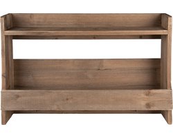 Clayre & Eef Wandrek 60x12x42 cm Bruin Hout