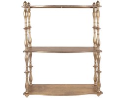 Clayre & Eef Wandrek 60x22x76 cm Goudkleurig Metaal