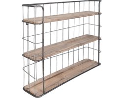 Clayre & Eef Wandrek 85x20x64 cm Bruin Hout