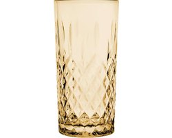 Clayre & Eef Waterglas 280 ml Bruin Glas