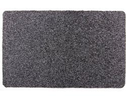 Cleanwalk droogloopmat - 60x100 cm - katoen - antraciet 851 - PVC backing