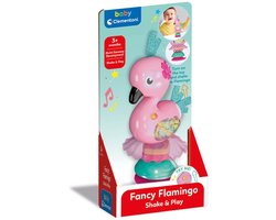 Clementoni Baby - Fancy Flamingo - Rammelaar met zuignap - vanaf 3 maanden