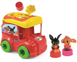 Clementoni - Baby speelgoed - Bing Bus speelset - met 8 vormen en 2 figuurtjes - vanaf 3 jaar