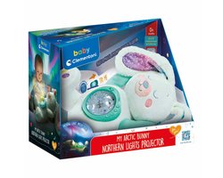 Clementoni - Baby Speelgoed - Knuffel met Noorderlicht projector - vanaf 0 maanden