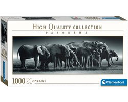 Clementoni - Puzzel - 1000 Stukjes - Herd of Giants - Puzzel Voor Volwassenen - High Quality Collection