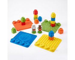 Clementoni Soft Clemmy - Nijntje Sensory Path - Sensorisch Speelgoed - Speelkleed - Baby Blokken en Speelmat - Met Zachte Foam Stapelblokken - 6 - 36 maanden