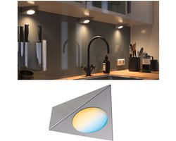 Clever Connect LED-spot Trigo Tunable White 2,1W Nikkel geborsteld