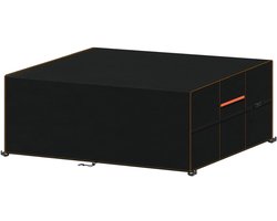 CLGP® Beschermhoes Tuinmeubelen - Tuinsethoes - Waterdicht - Zwart