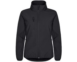 Clique Classic Softshell Jacket Women 0200915 - Zwart - 46/3XL