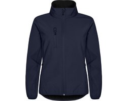 Clique Softshell jas Basic Dames - Dark Navy - Maat XL / 42