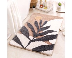 Cliste Badmat - Badkamermat, Badkamer Mat, Antislip, Douchemat, Badmat, Badmatten - voor Douche en Bad - 50x80 cm- Zand