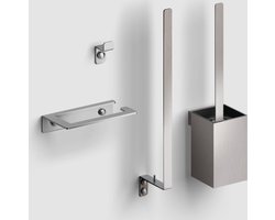Clou Fold accessoireset geborsteld RVS