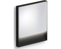 Clou Look At Me Spiegel 70x8x80 cm Mat Zwart