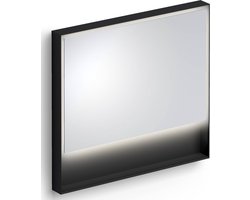 Clou Look At Me Spiegel 90x8x80 cm Mat Zwart