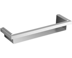 Clou - Quadria Bad/doucheplanchet, Chroom En Rvs Geborsteld