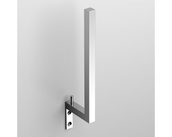 Clou Quadria reserverolhouder t.b.v. 2 stuks chroom CL/09.01.106.29