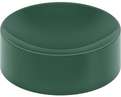 Clou Vale fontein 22cm Keramiek rond zonder kranenbank mat pijnboom groen