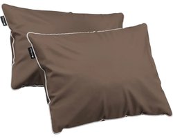 Cloudkiddo Kussenslopen 2-pack - Chocolate Brown - 42x60 cm