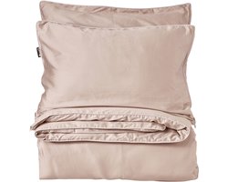 Cloudpillo Beddengoed (incl. 1 kussensloop 55x75) - Extra zacht, Ademend en Antibacterieel - Vochtbestendig met verborgen rits - Natural Sand - 140x220 cm