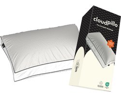 Cloudpillo Hoofdkussen - Recharge - 50 x 70 cm - Ultiem Comfort - Verkoelend en Ondersteunend - Perfect voor rug- & buikslapers - Hypoallergeen - Premium Kwaliteit