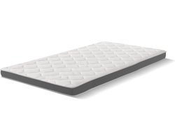 Cloudtemp Topper - Medisch erkend - Aanpasbaar - Eenpersoons 80x210 - Wasbaar - NASA traagschuim - Pocketvering - Koudschuim - Bamboe -Luxe Topper - Premium kwaliteit