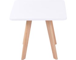 CLP Almeria Bijzettafel wit natura (plein)