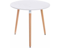 CLP Ansgar Eettafel wit natura