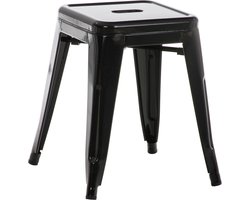 CLP Armin metalen kruk zwart