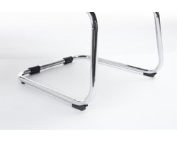 CLP Attila Eetkamerstoel - Kunstleer oranje