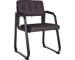 CLP Canada B Eetkamersstoel - Kunstleer bruin