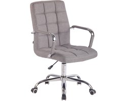 CLP Deli Bureaustoel - Stof grijs