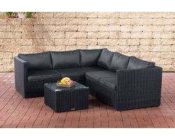 CLP GENERO - Loungeset - 5 mm zwart antraciet